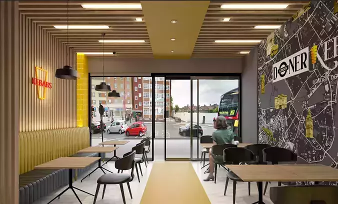 Fast Food Shop Design