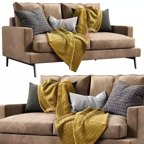 Verzelloni Sofa Larsen 3D model