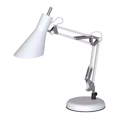 Norden 01032-1 white office table lamp