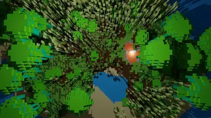 Bamboo Lava Jungle Minecraft