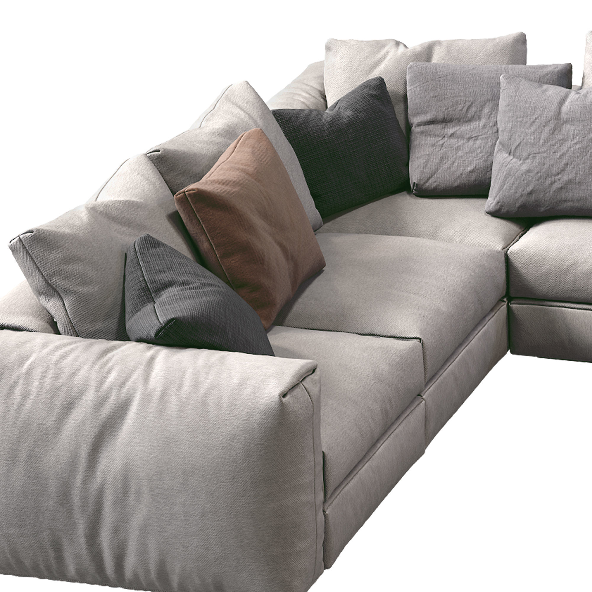 Flexform Sofa Asolo 3D model_3