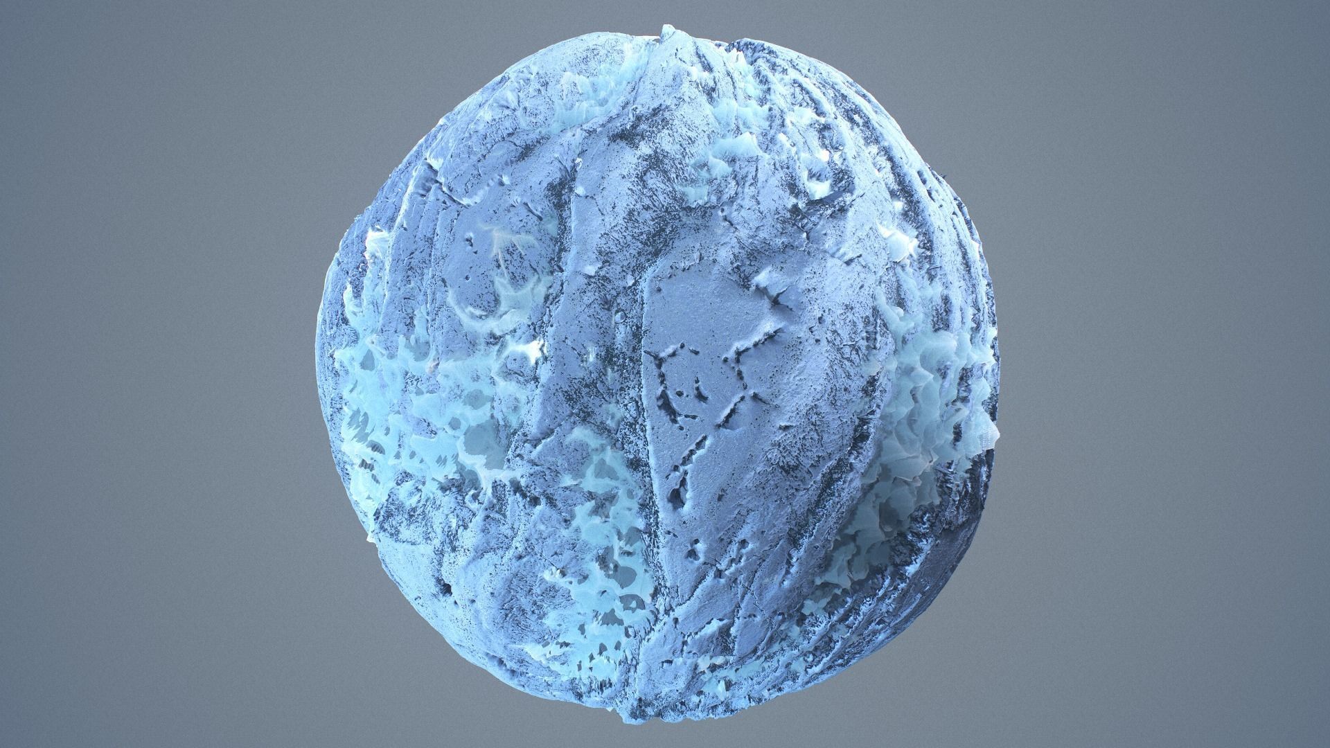 Snow Ice Seamless PBR Texture Pack Texture Texture_1