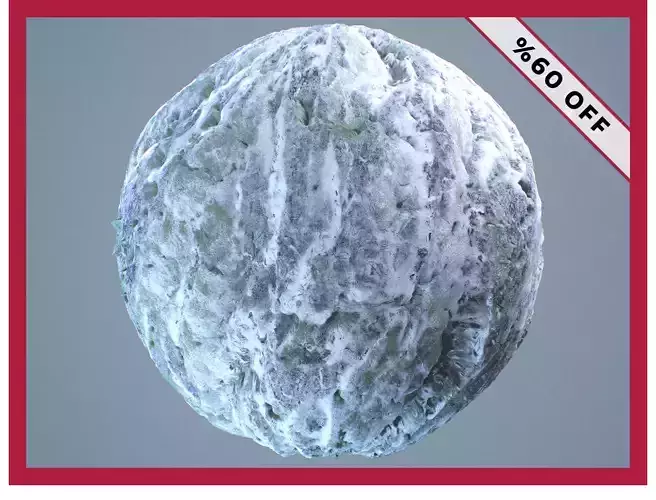 Snow Ice Seamless PBR Texture Pack Texture 