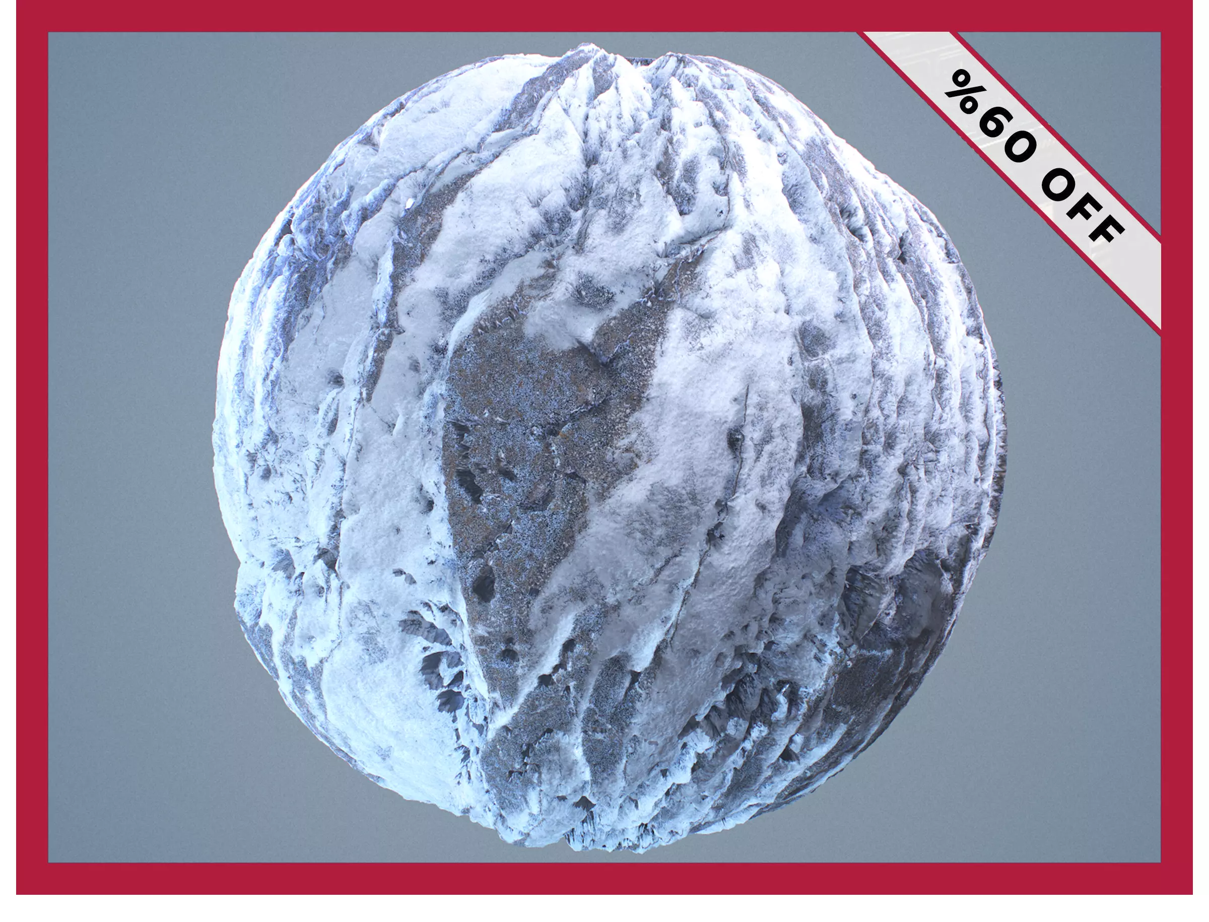 Snow Ice Seamless PBR Texture Pack Texture Texture_0