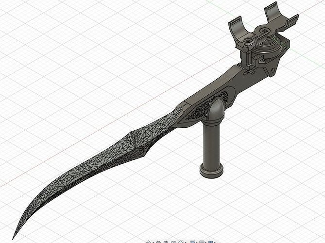 Bloodrayne Twin blades for cosplay 3D print model