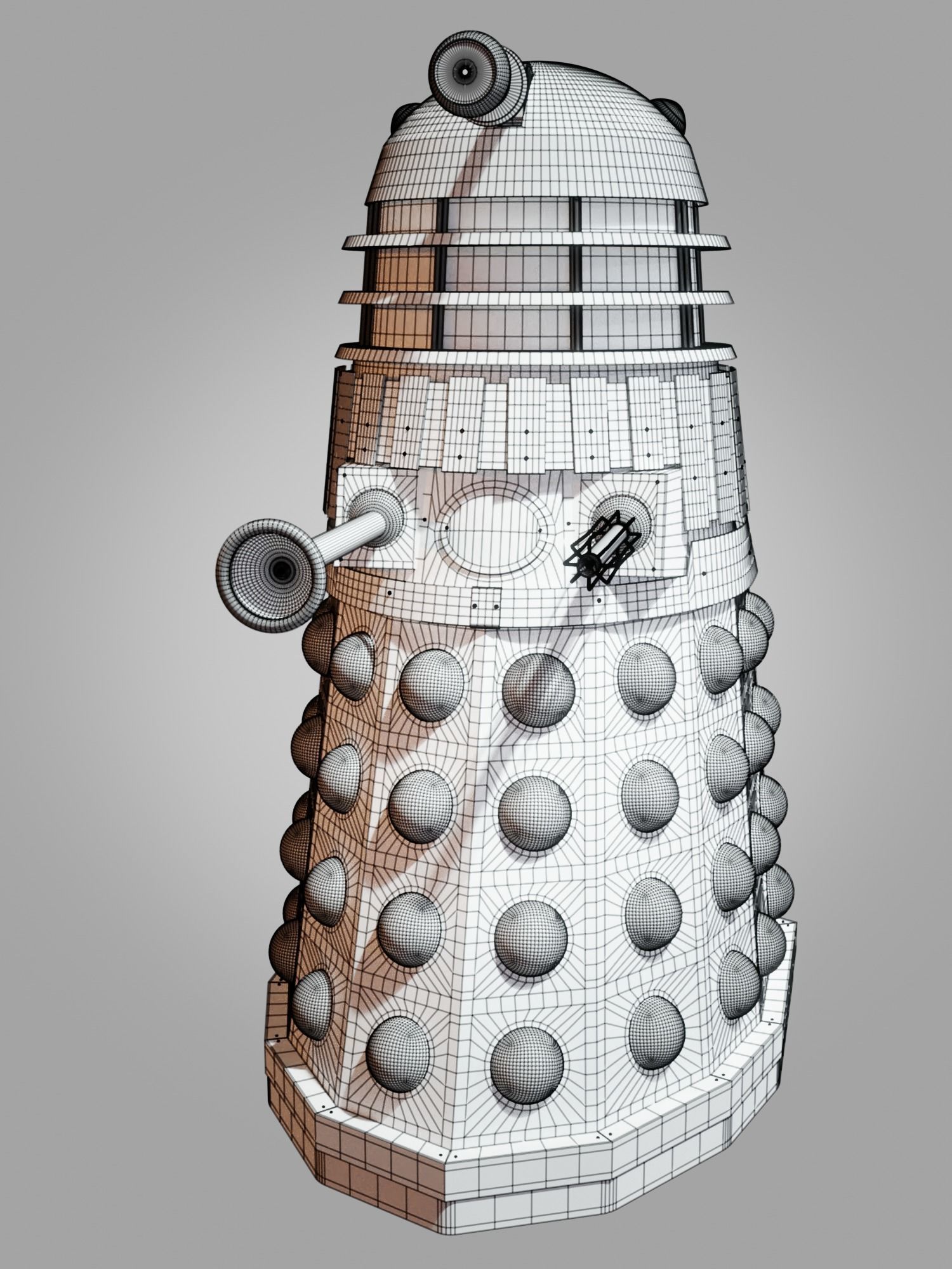 1970s Dalek 3D model_1