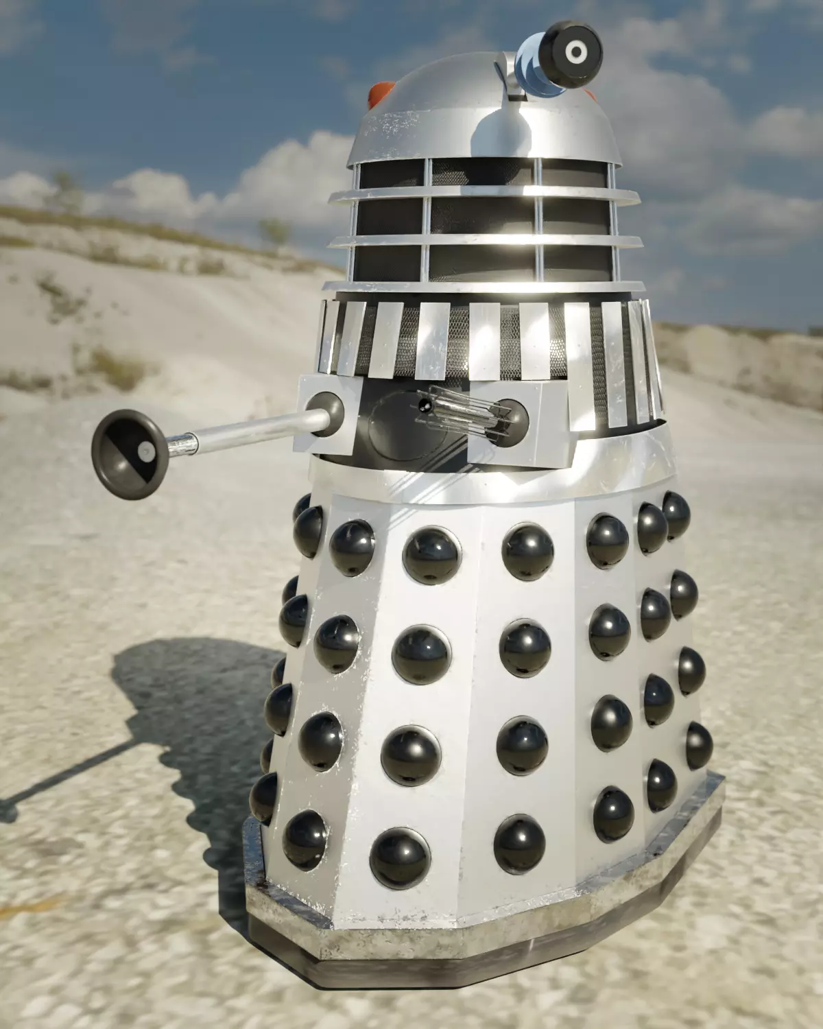 1970s Dalek 3D model_0