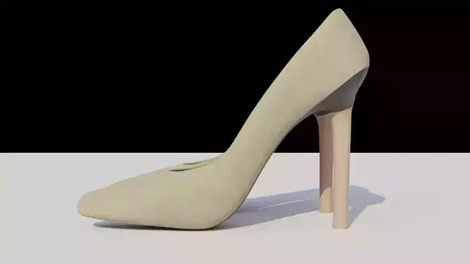 Woman shoes 3D model