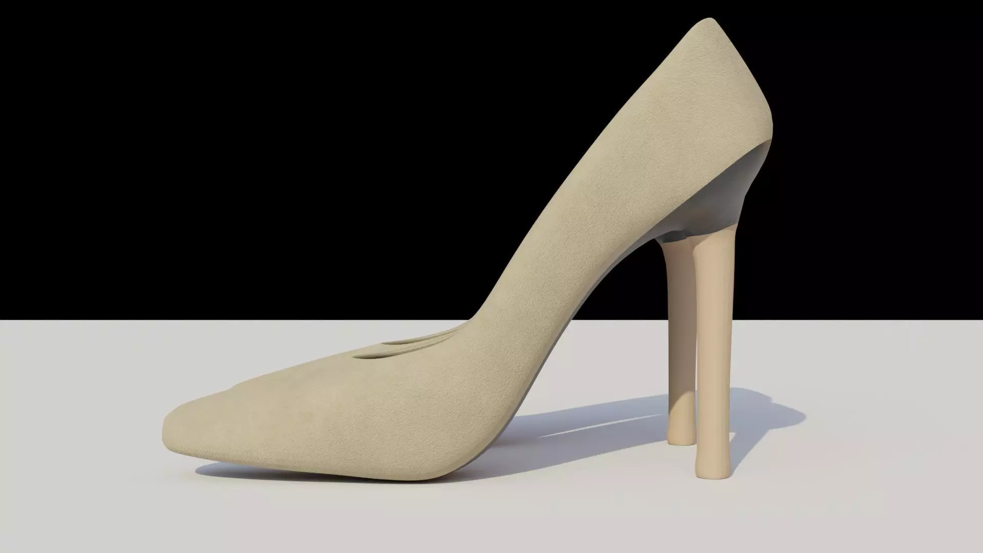 Woman shoes 3D model 3D model_0