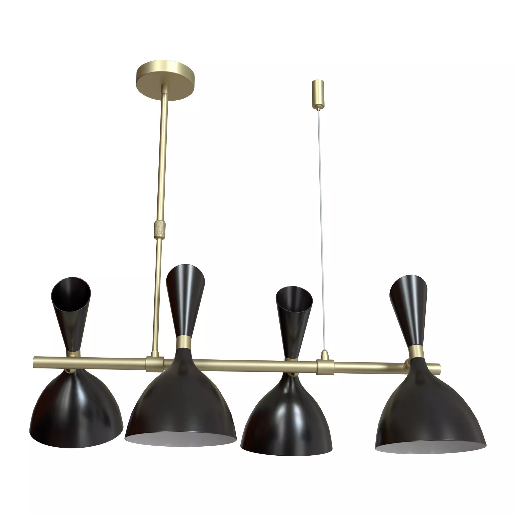 Hanging chandelier Rasto 4665 - 4 3D model_0