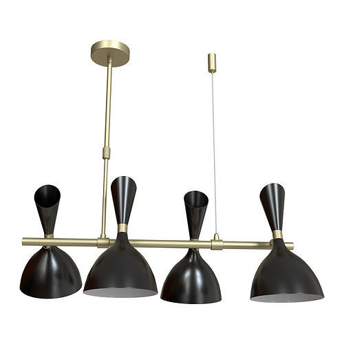 Hanging chandelier Rasto 4665 - 4 3D model