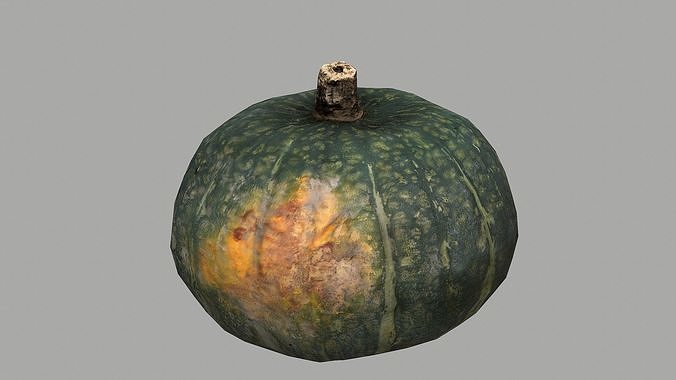 Kabocha Squash Free low-poly 3D model