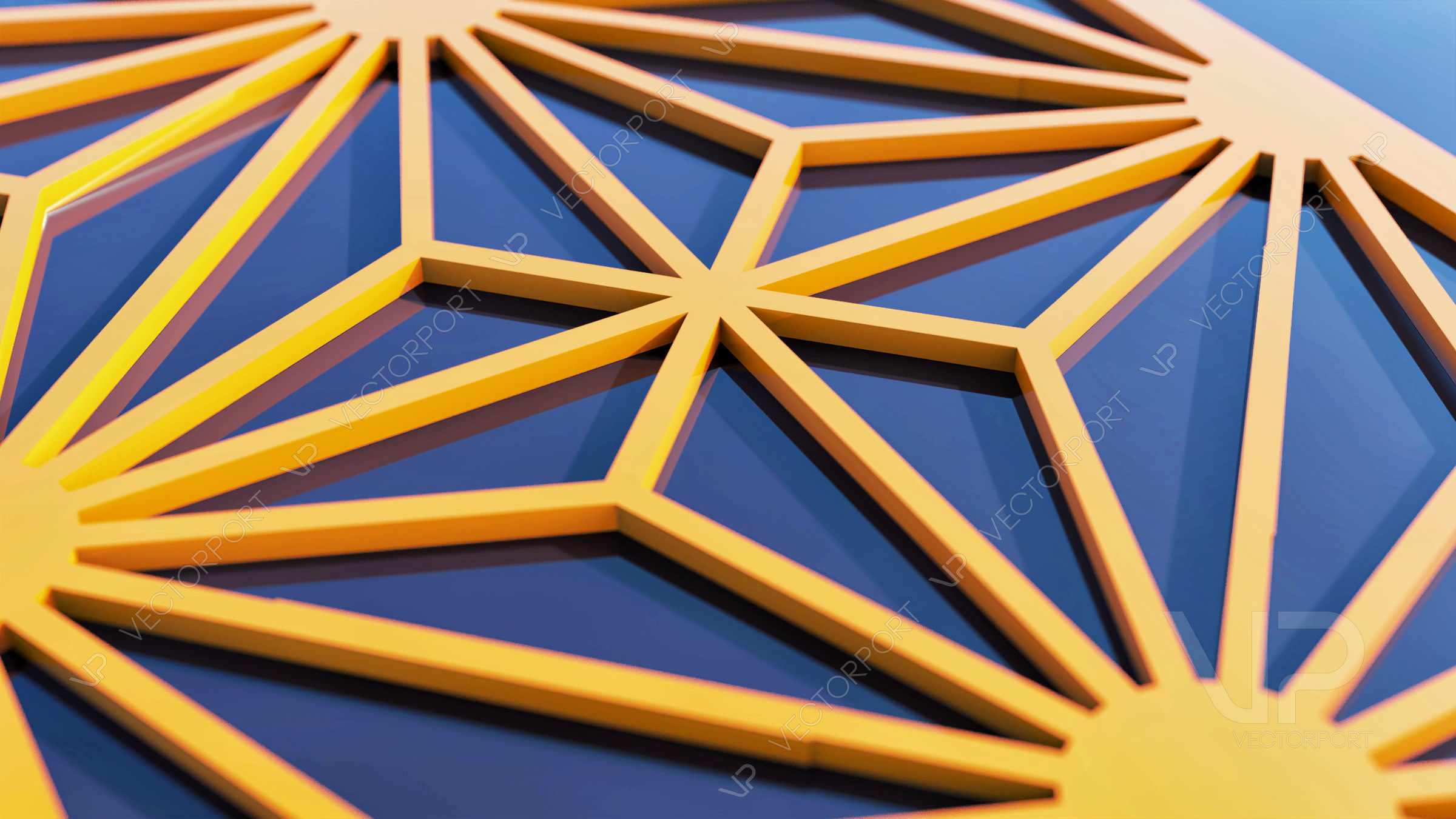 32 3D Decorative wall panels - screen SET 088 3D model_2