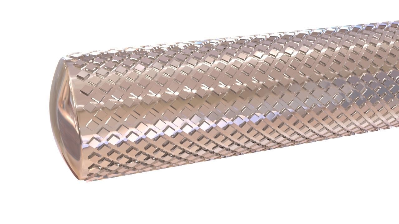 Ear wax hook Low-poly 3D model_2