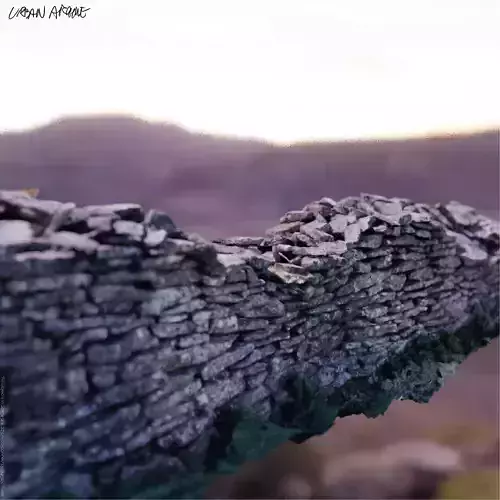 Photoscan 3D asset - Countryside Stonewall