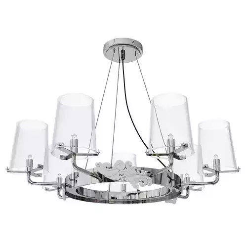 Pendant chandelier Maytoni Landmark MOD040PL-07CH