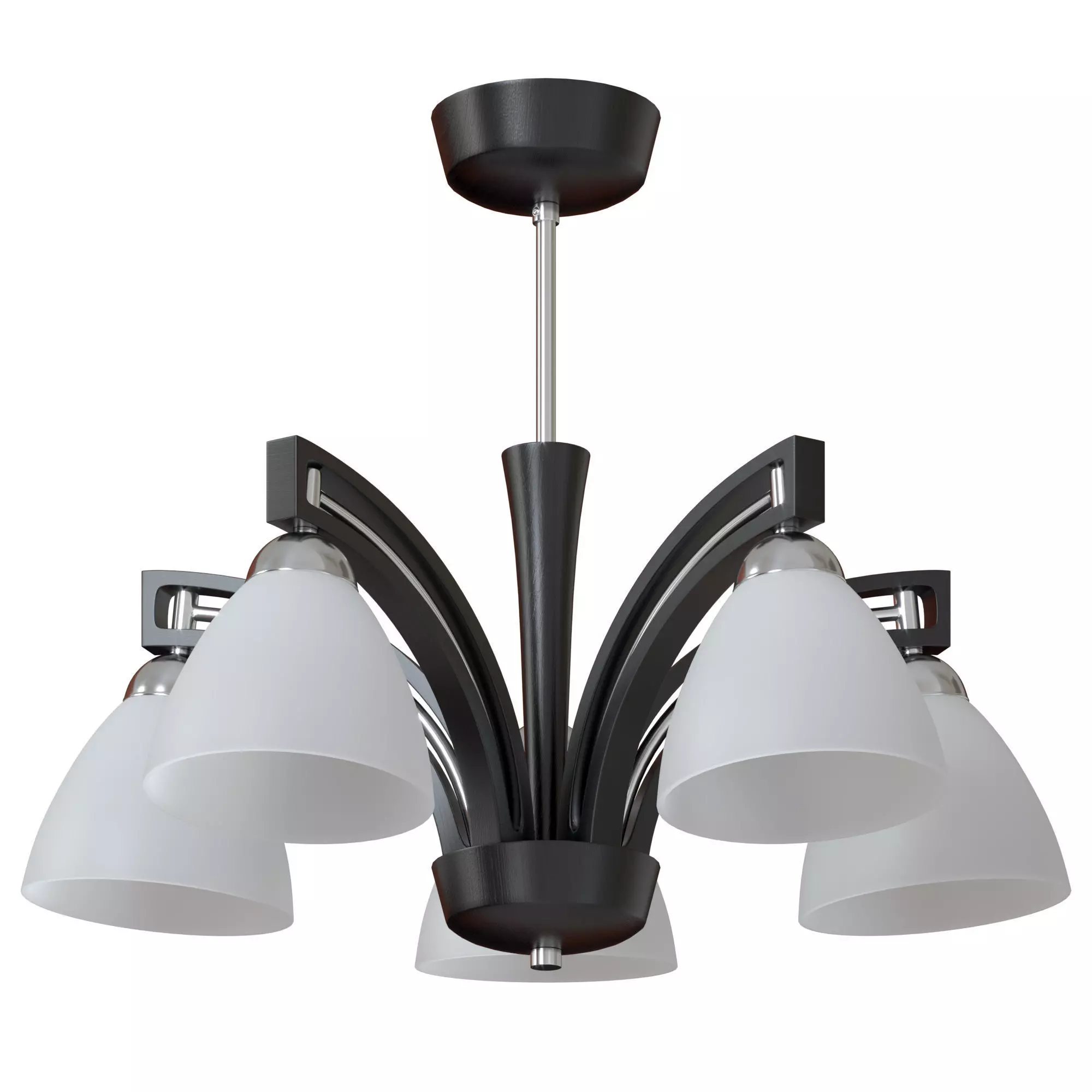 Ceiling chandelier Magnat 21355 and 21385 3D model_0