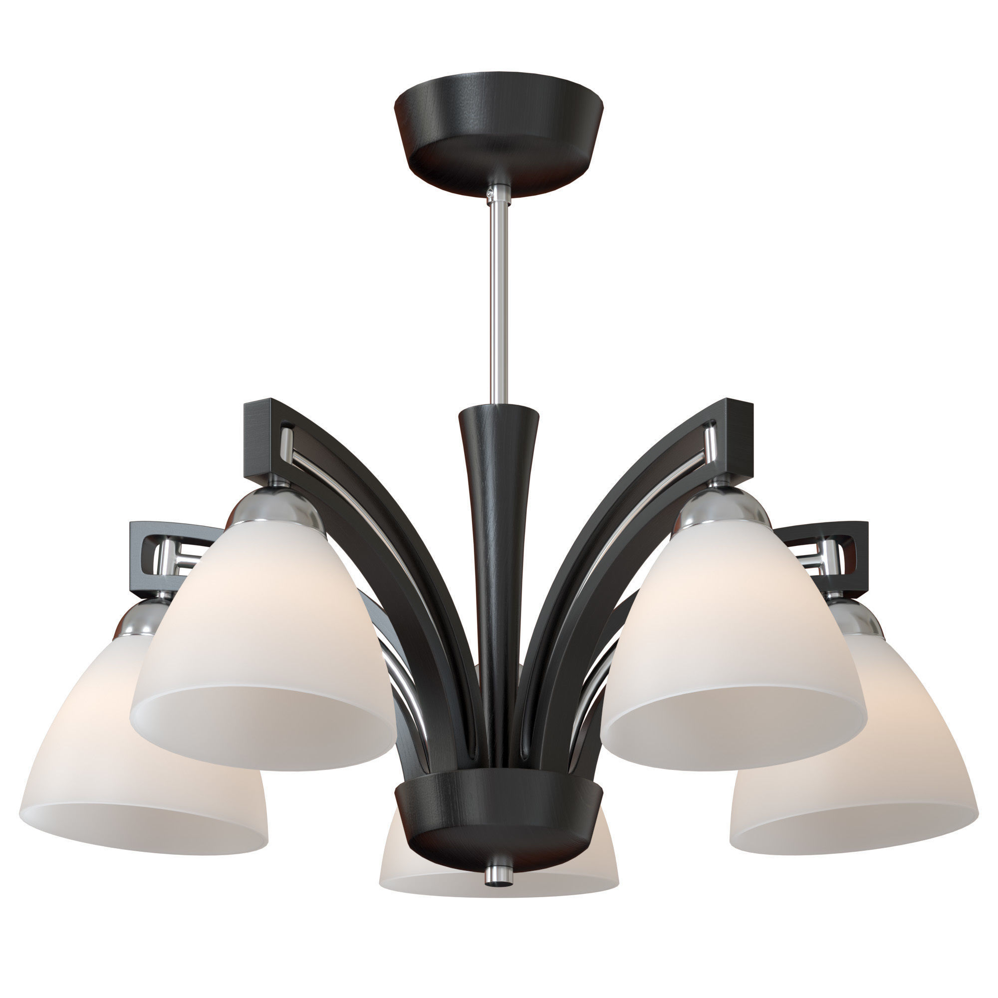 Ceiling chandelier Magnat 21355 and 21385 3D model_1