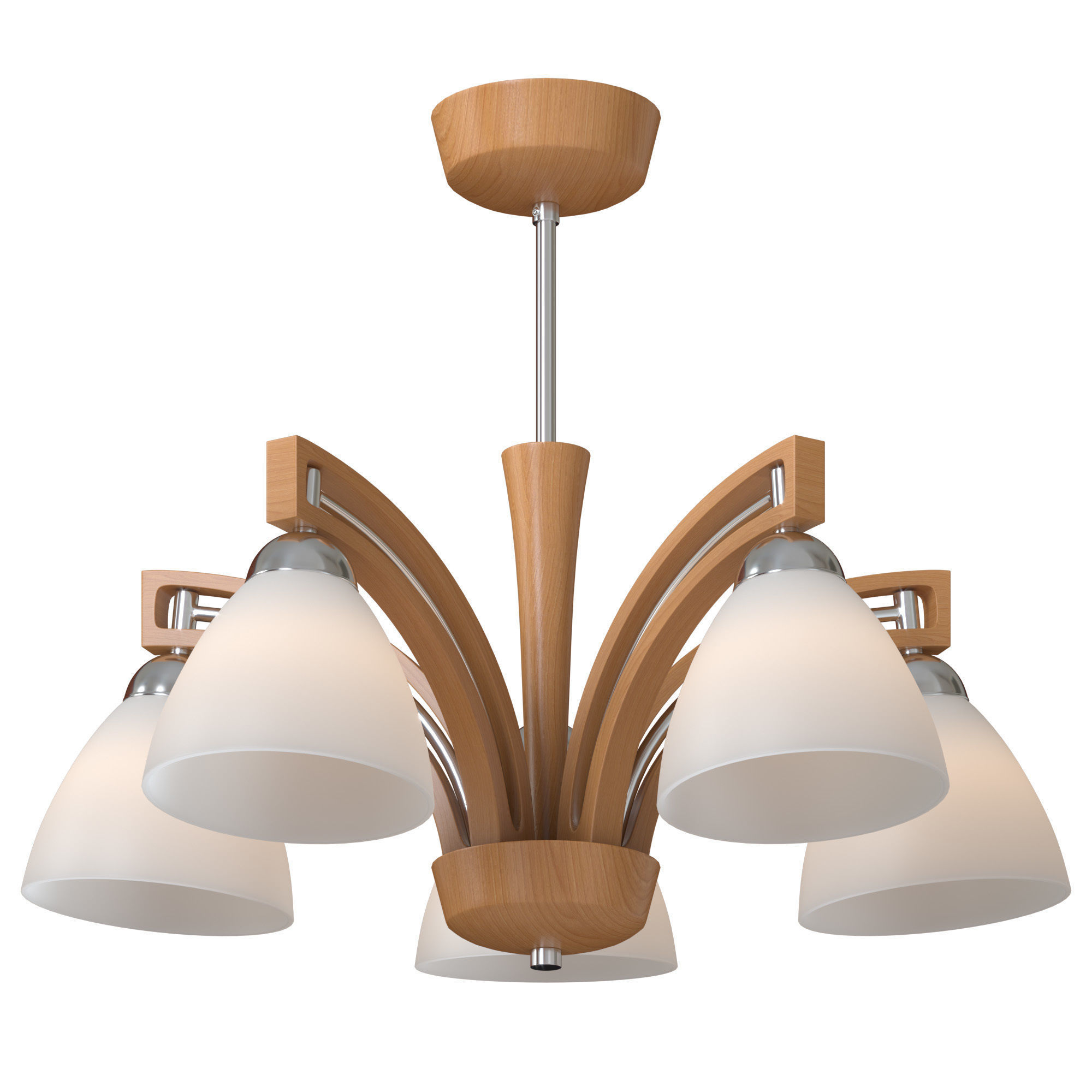 Ceiling chandelier Magnat 21355 and 21385 3D model_3