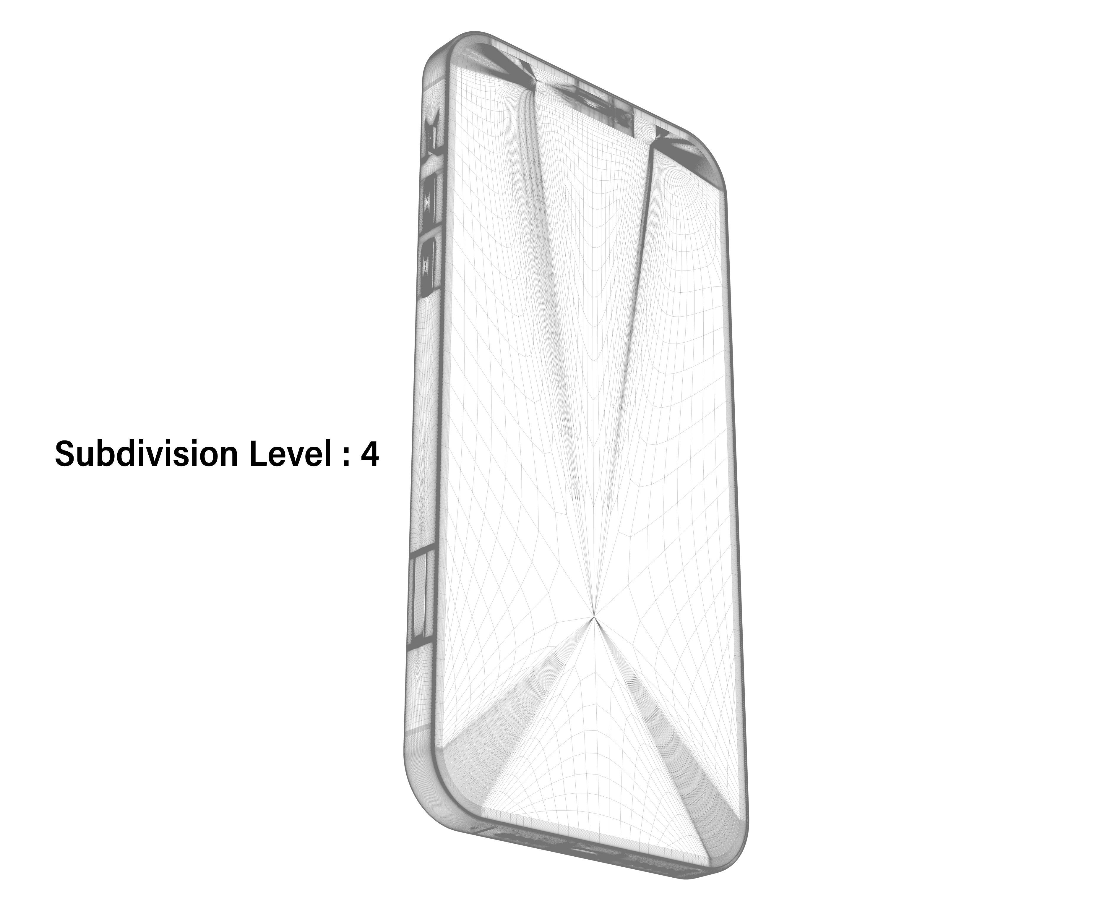 Apple 2020 iPhone Collection Low-poly 3D model_49