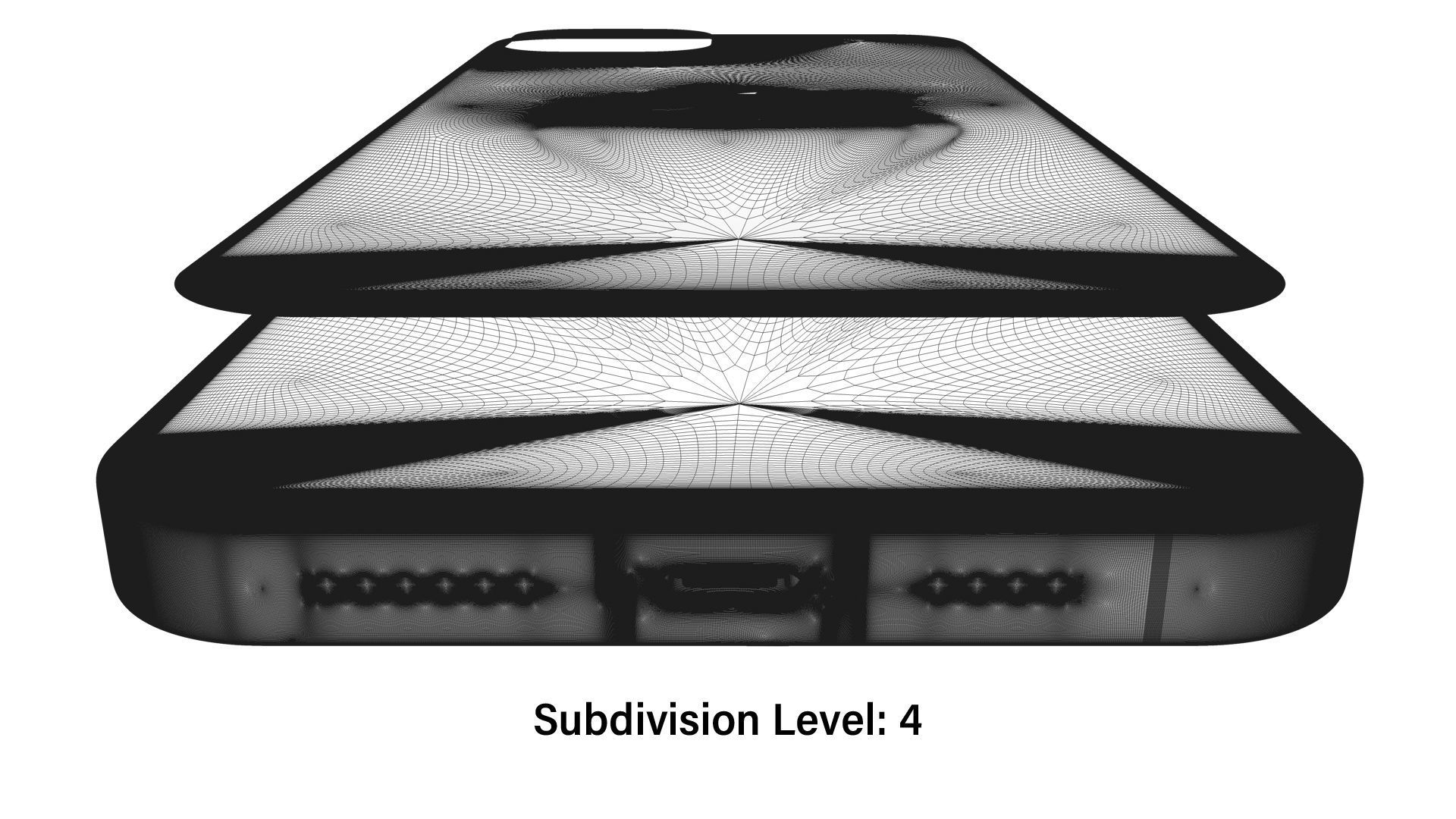 Apple 2020 iPhone Collection Low-poly 3D model_75