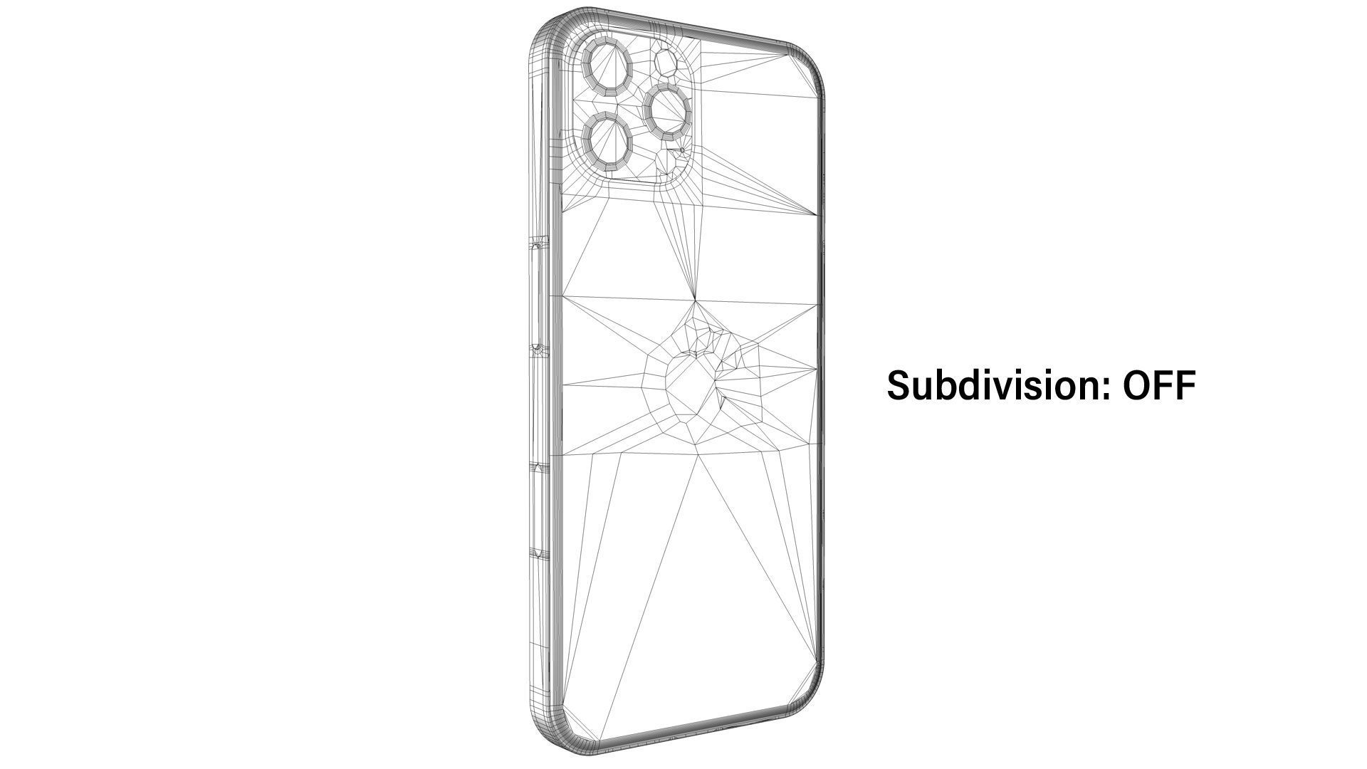 Apple 2020 iPhone Collection Low-poly 3D model_67