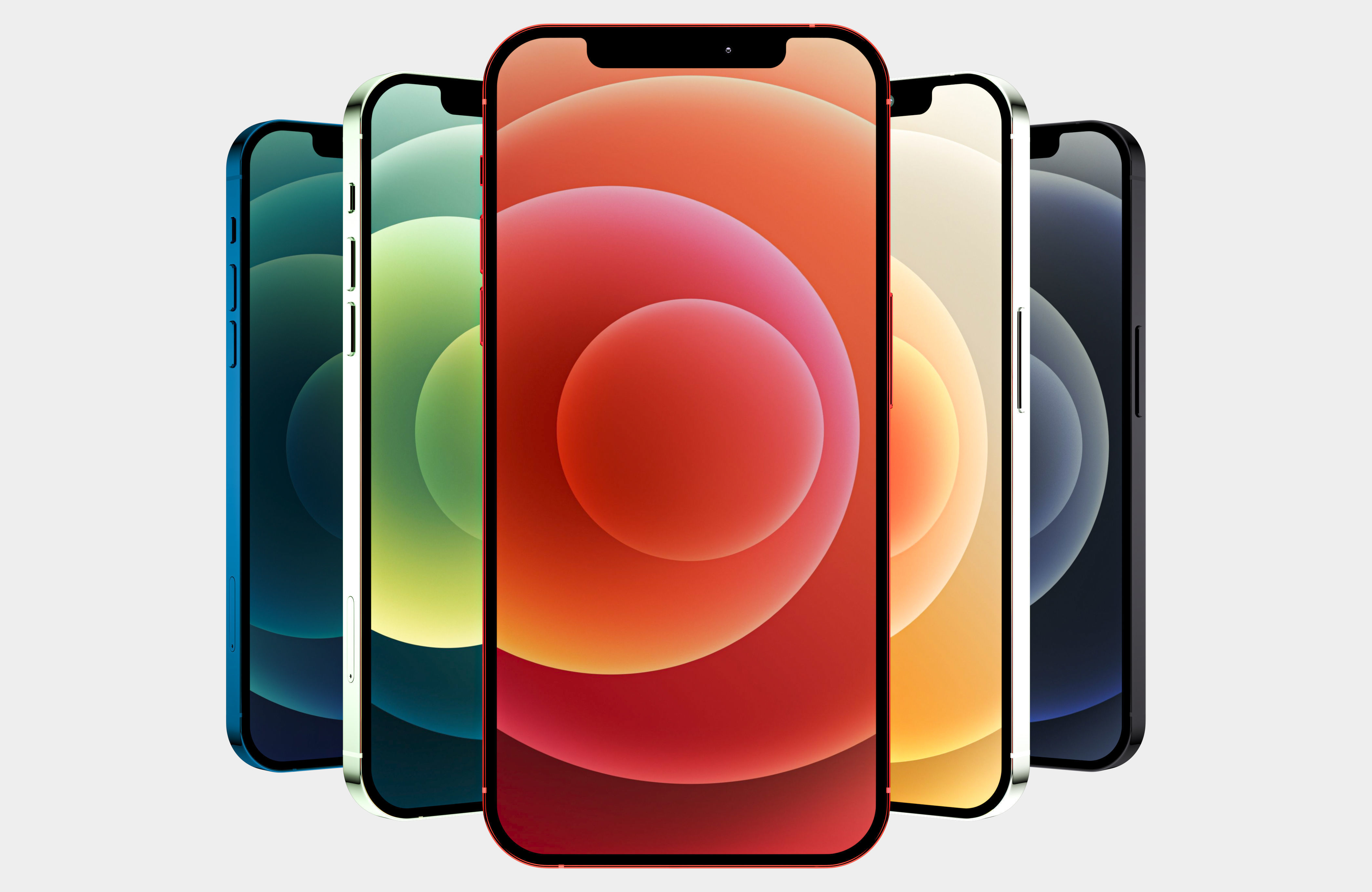 Apple 2020 iPhone Collection Low-poly 3D model_18