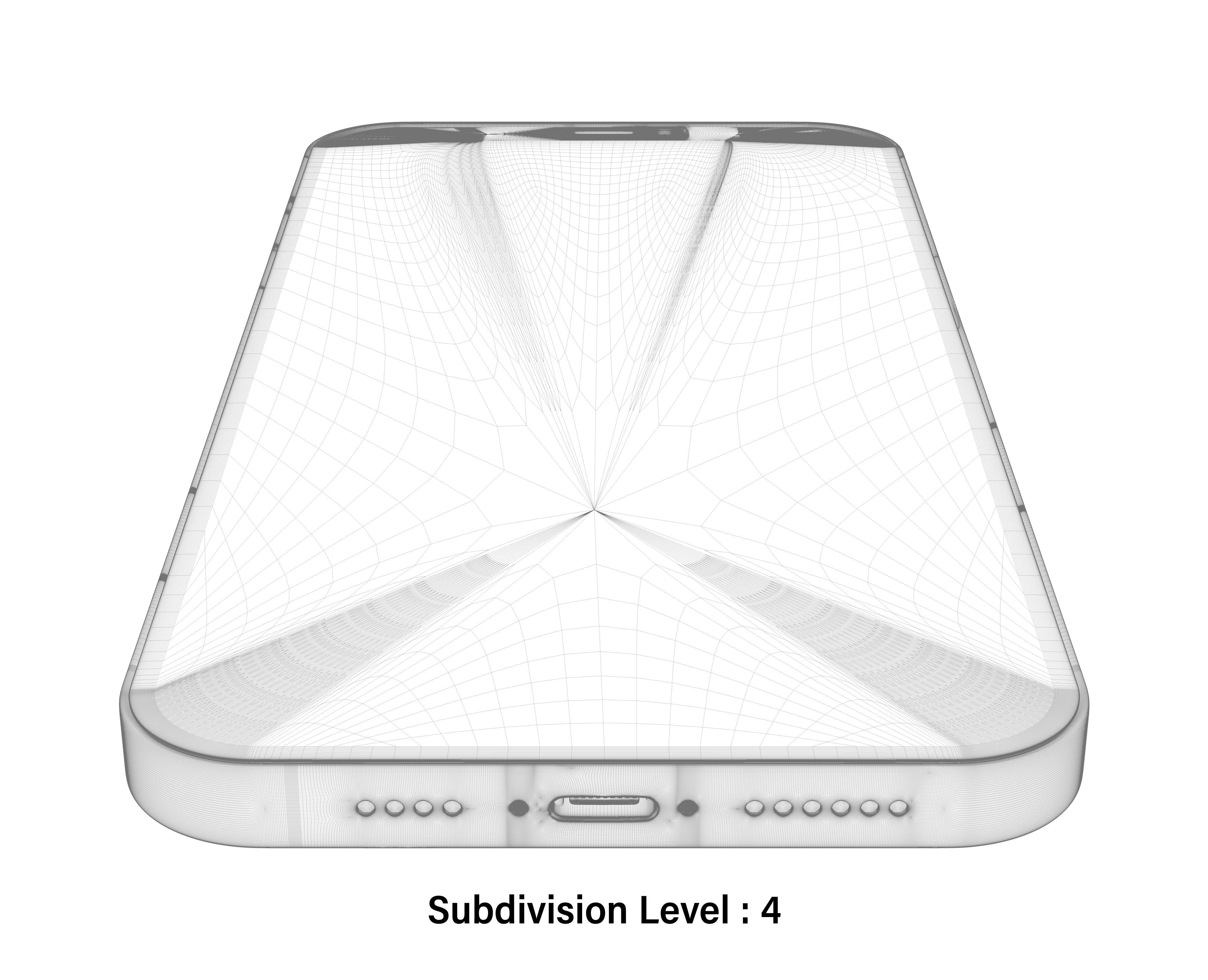 Apple 2020 iPhone Collection Low-poly 3D model_52