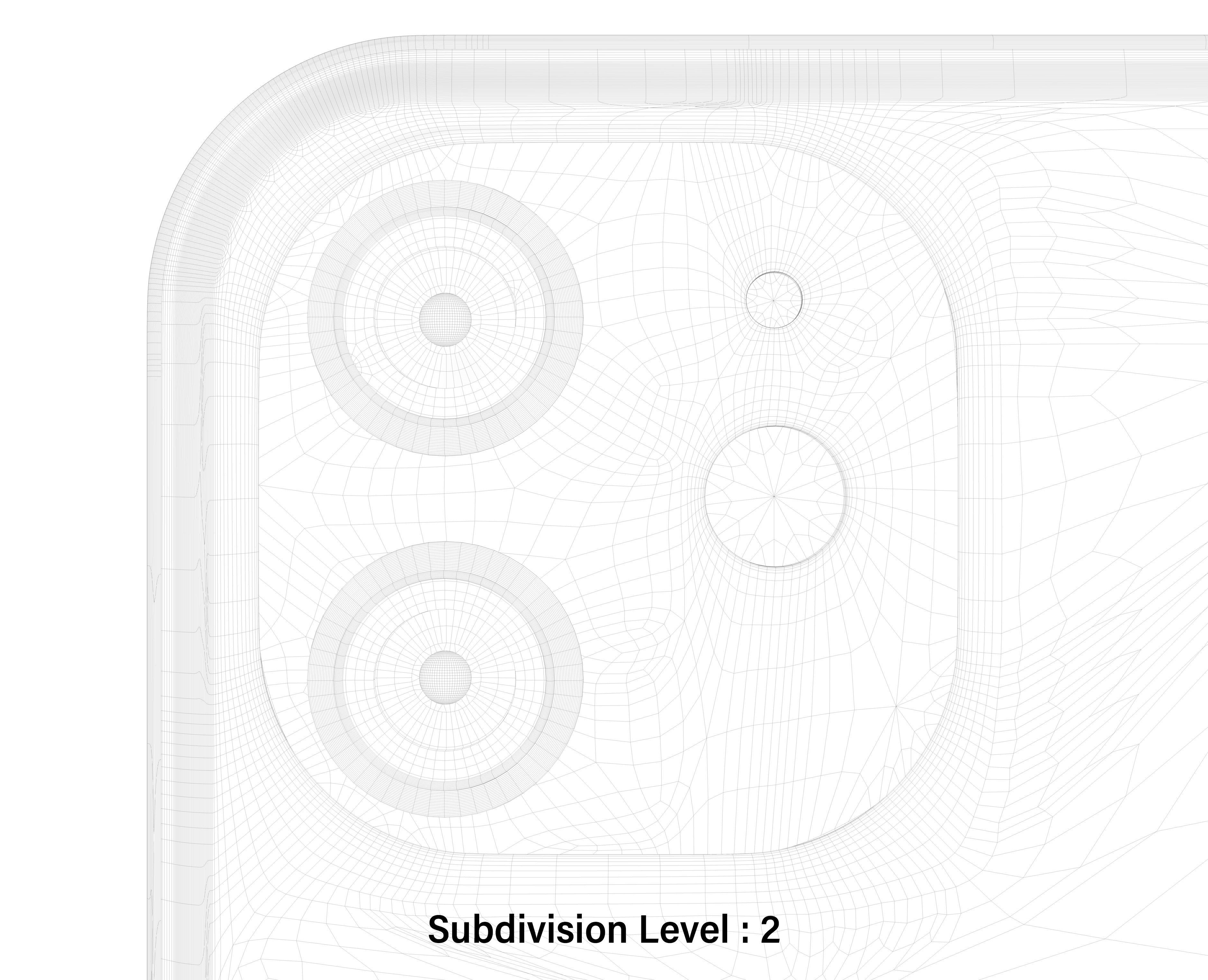 Apple 2020 iPhone Collection Low-poly 3D model_45