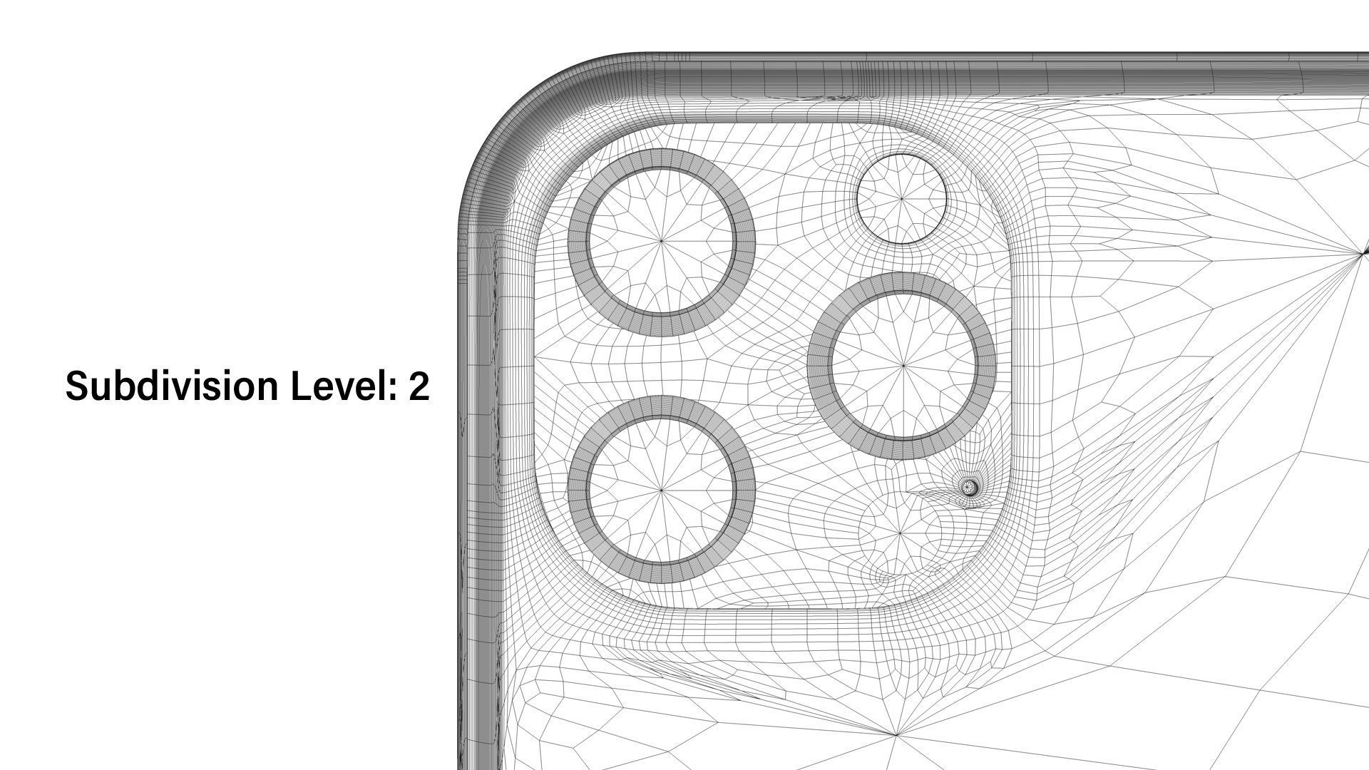 Apple 2020 iPhone Collection Low-poly 3D model_77