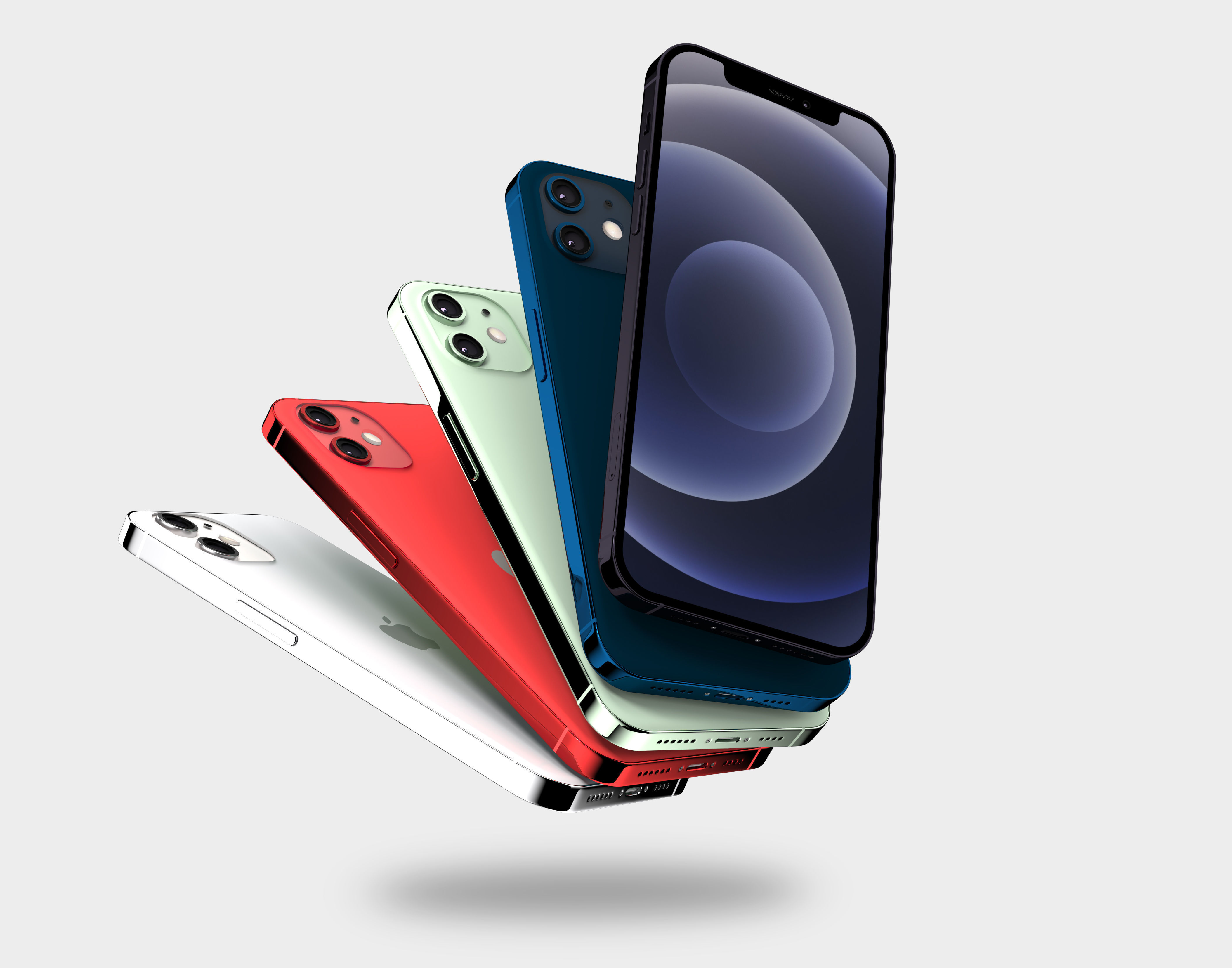Apple 2020 iPhone Collection Low-poly 3D model_20