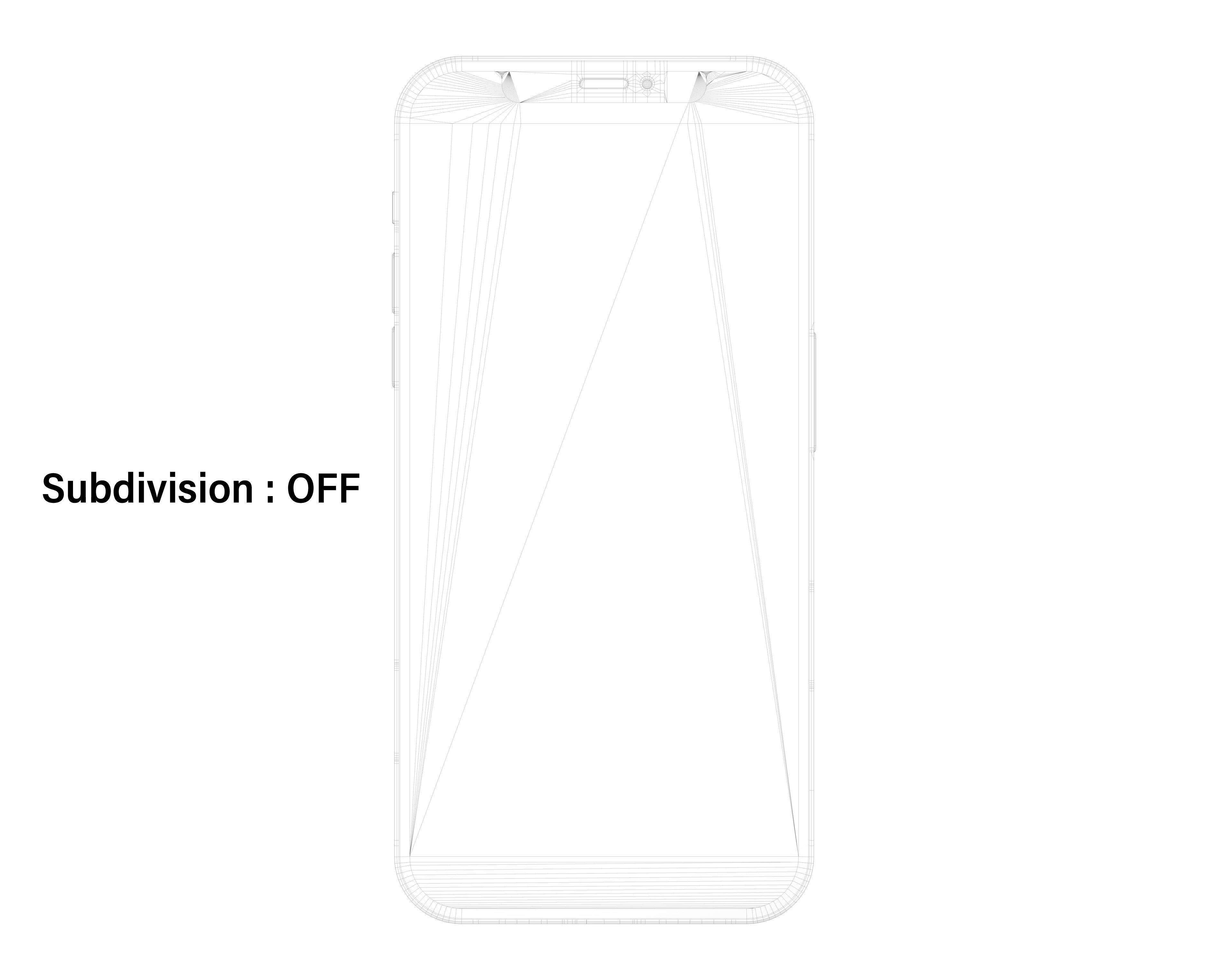 Apple 2020 iPhone Collection Low-poly 3D model_32