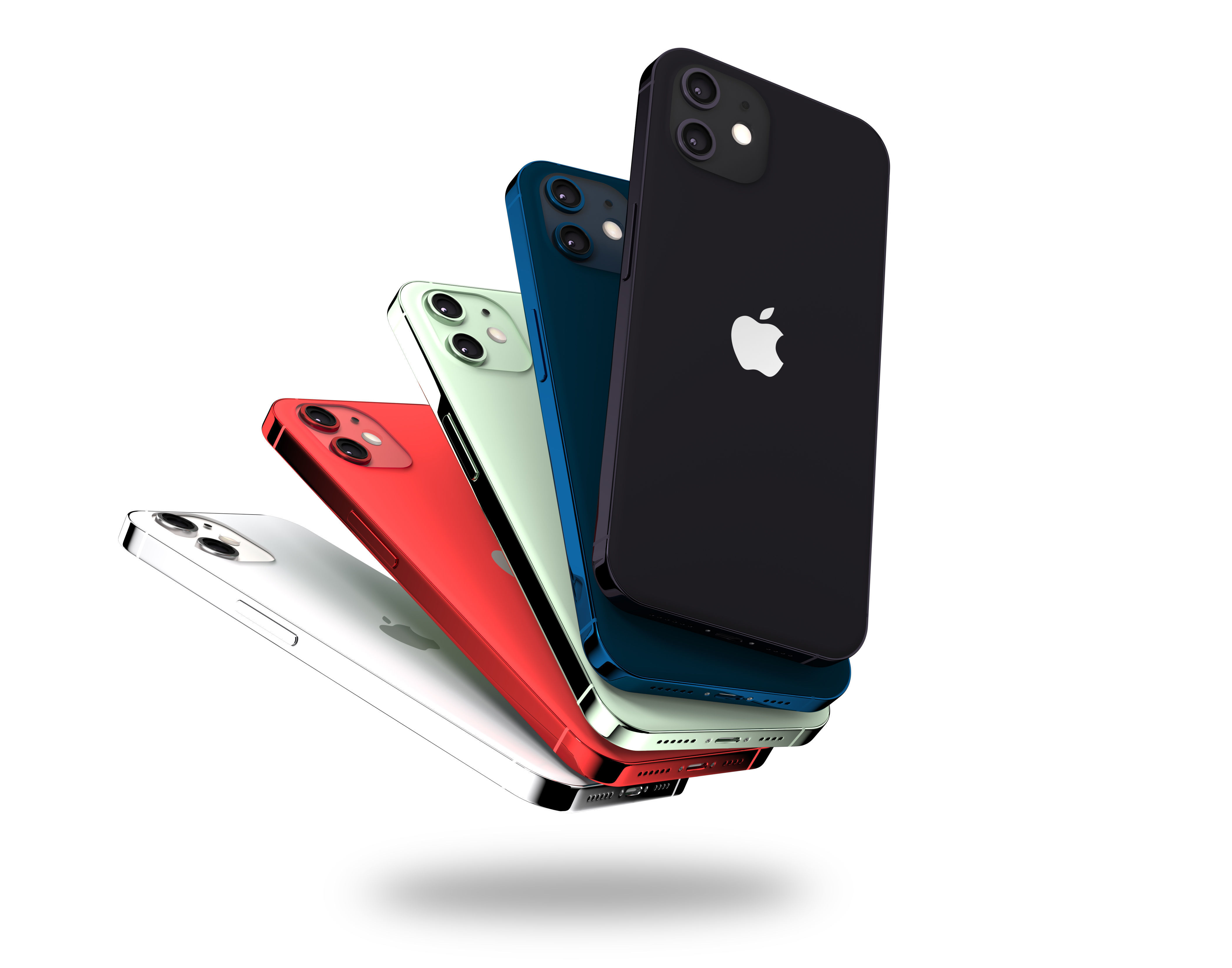Apple 2020 iPhone Collection Low-poly 3D model_21