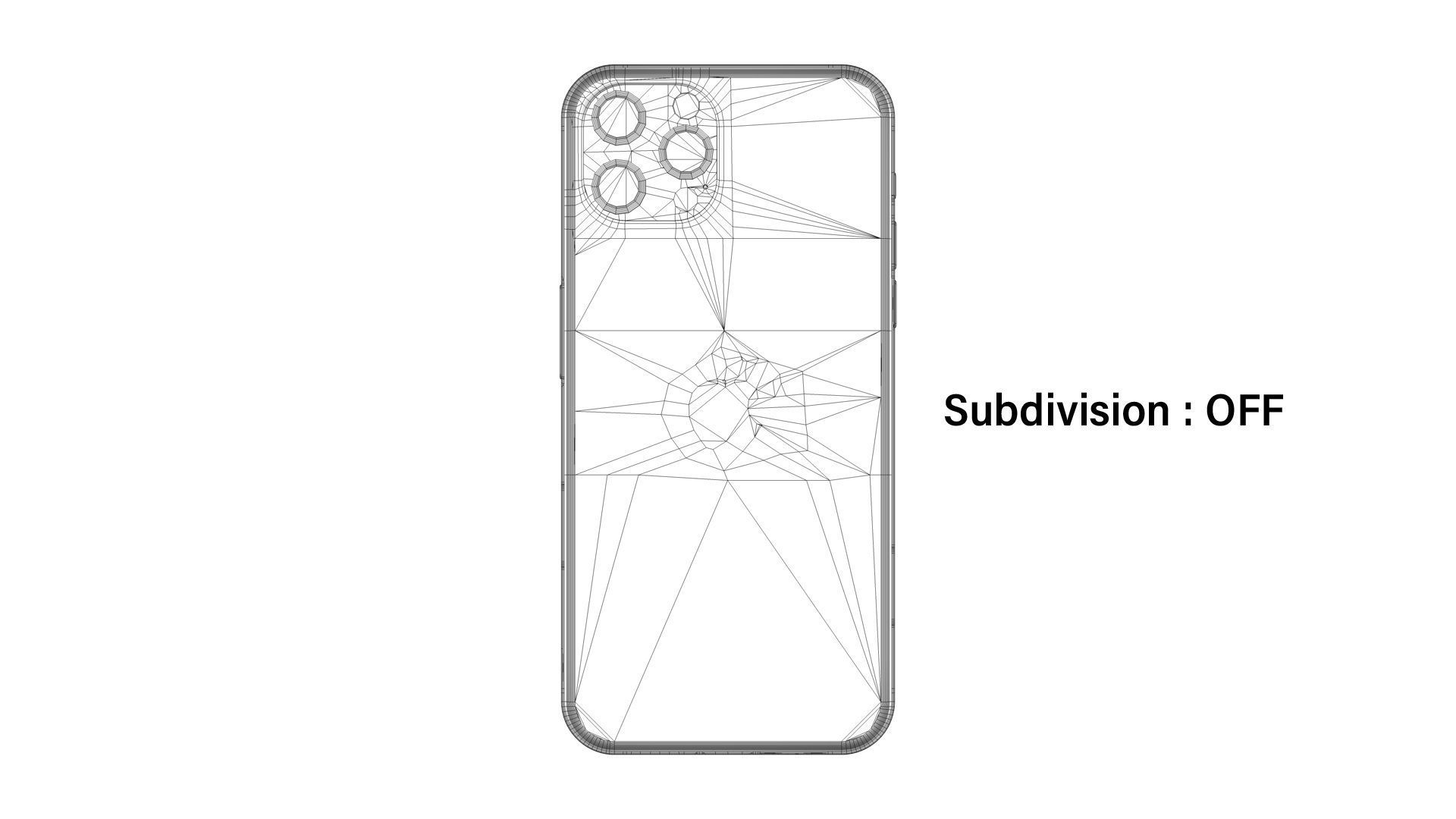 Apple 2020 iPhone Collection Low-poly 3D model_61
