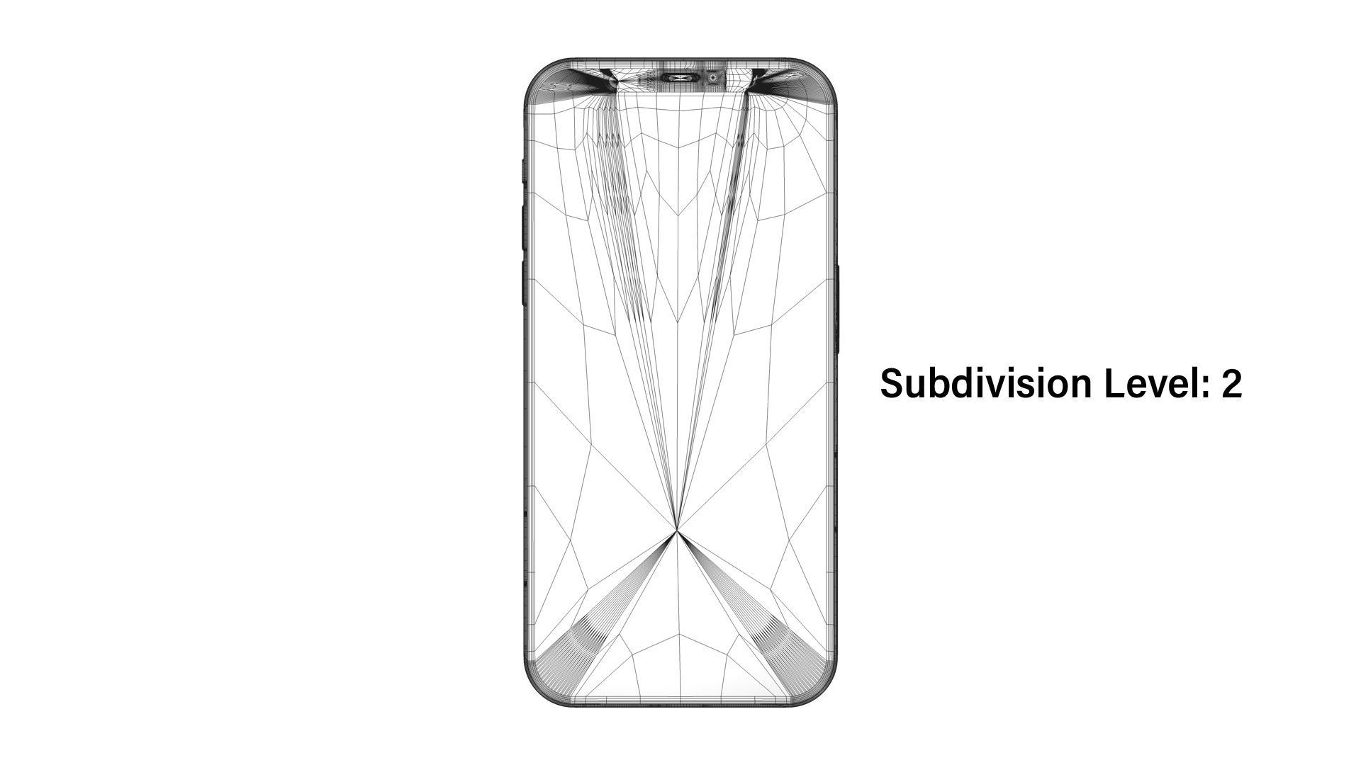 Apple 2020 iPhone Collection Low-poly 3D model_59