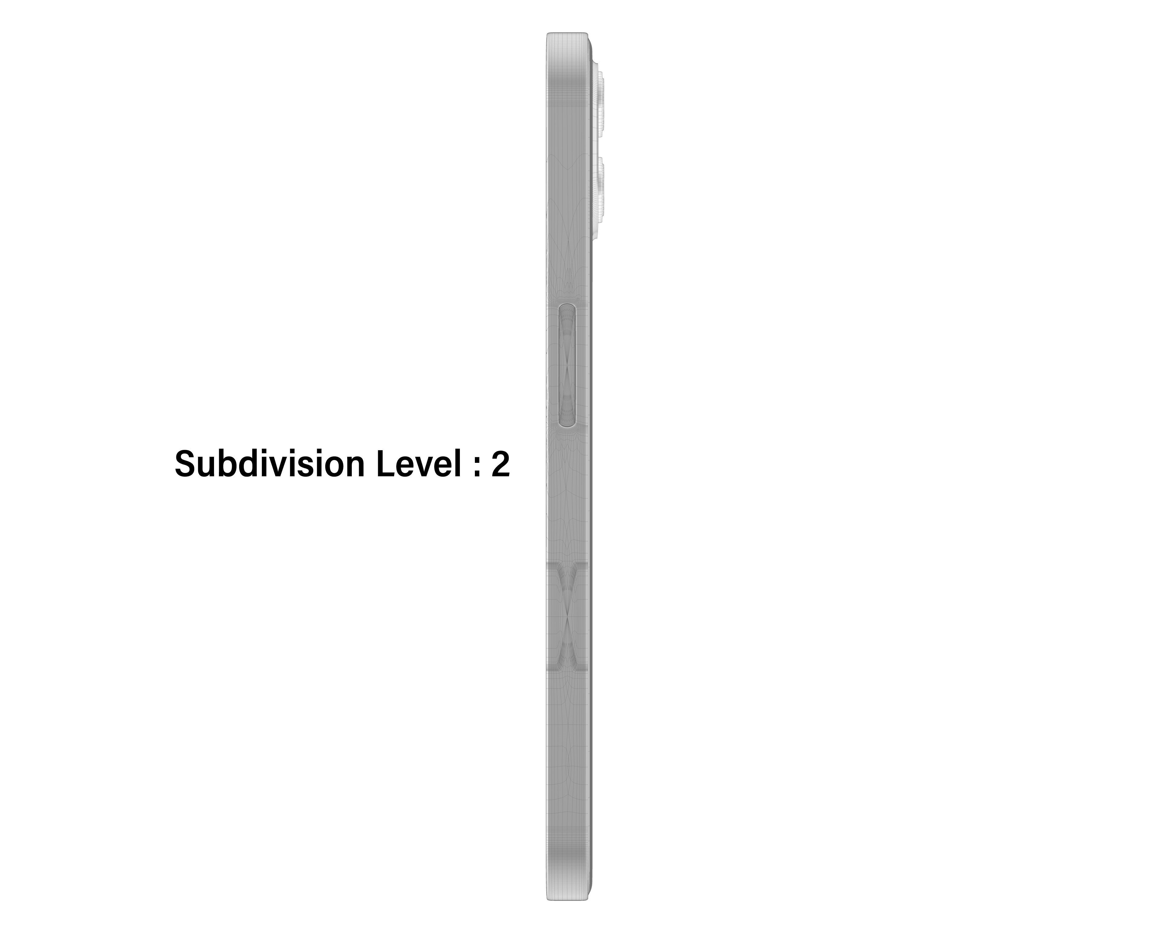 Apple 2020 iPhone Collection Low-poly 3D model_39