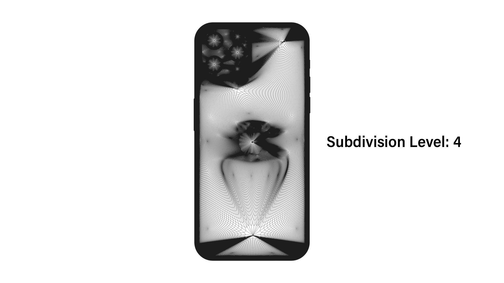 Apple 2020 iPhone Collection Low-poly 3D model_63