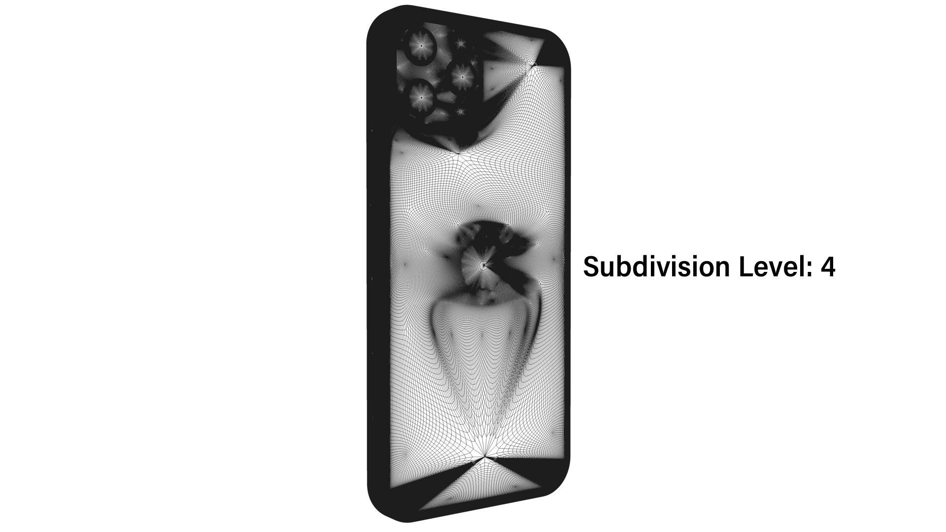 Apple 2020 iPhone Collection Low-poly 3D model_69