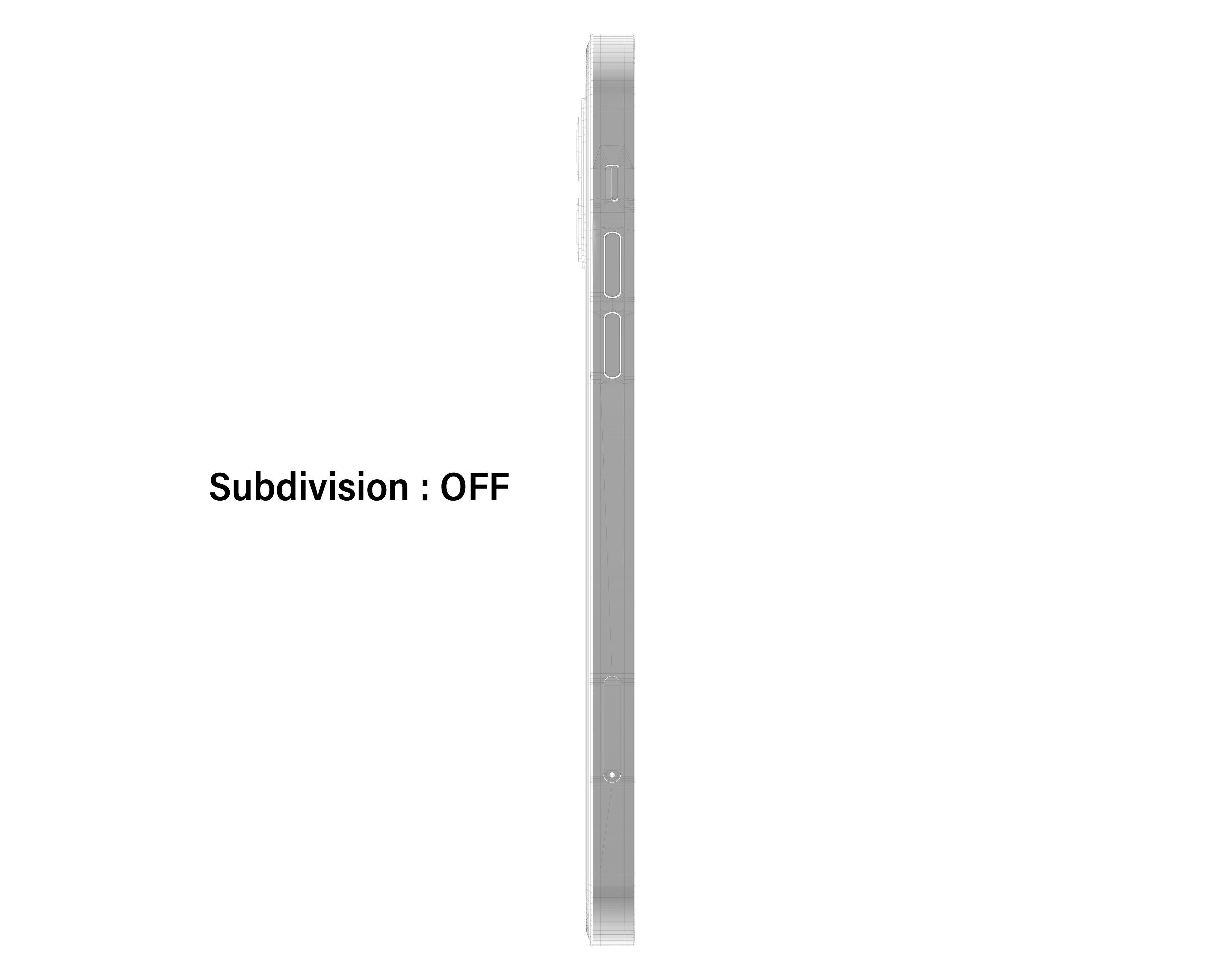 Apple 2020 iPhone Collection Low-poly 3D model_41