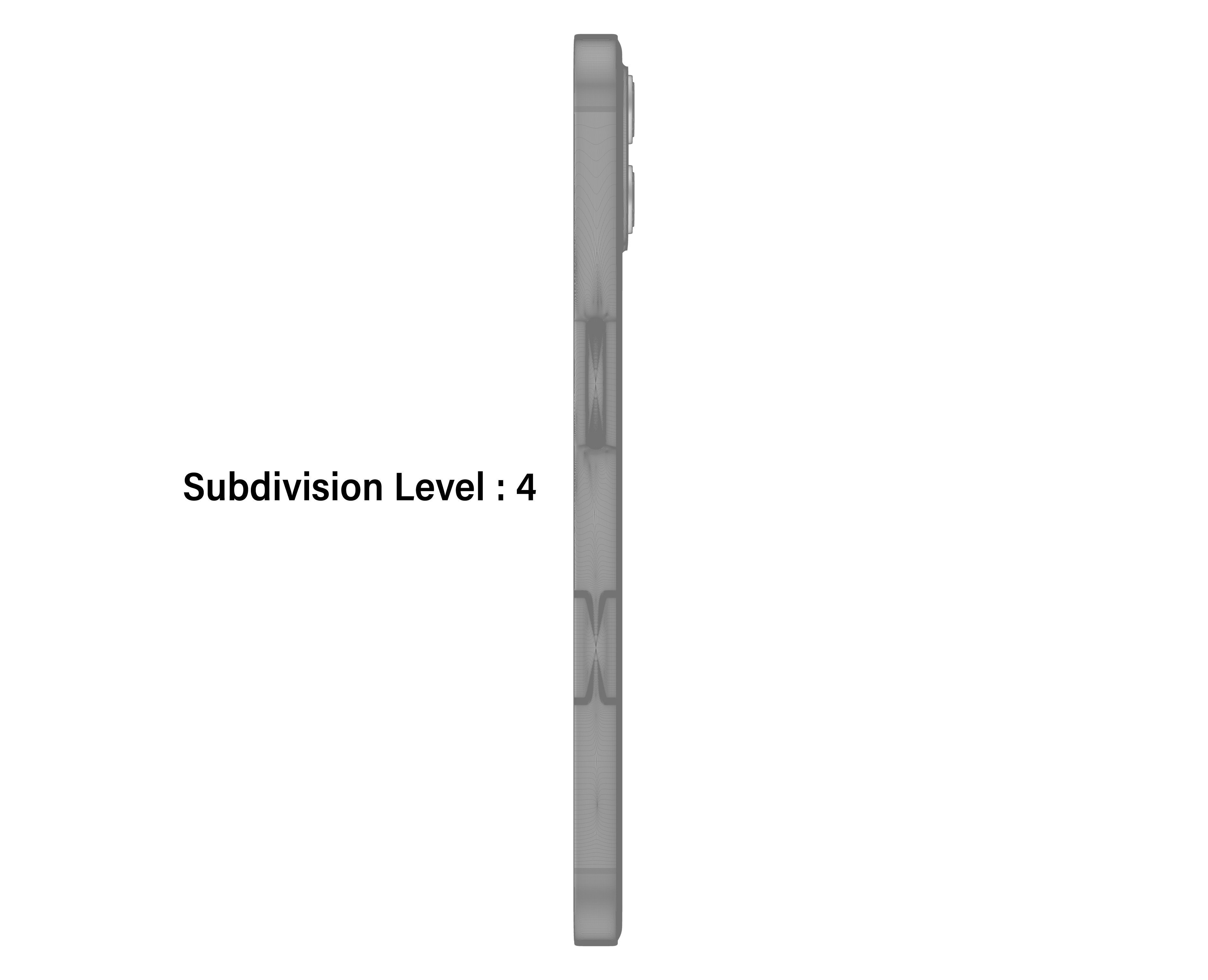 Apple 2020 iPhone Collection Low-poly 3D model_40