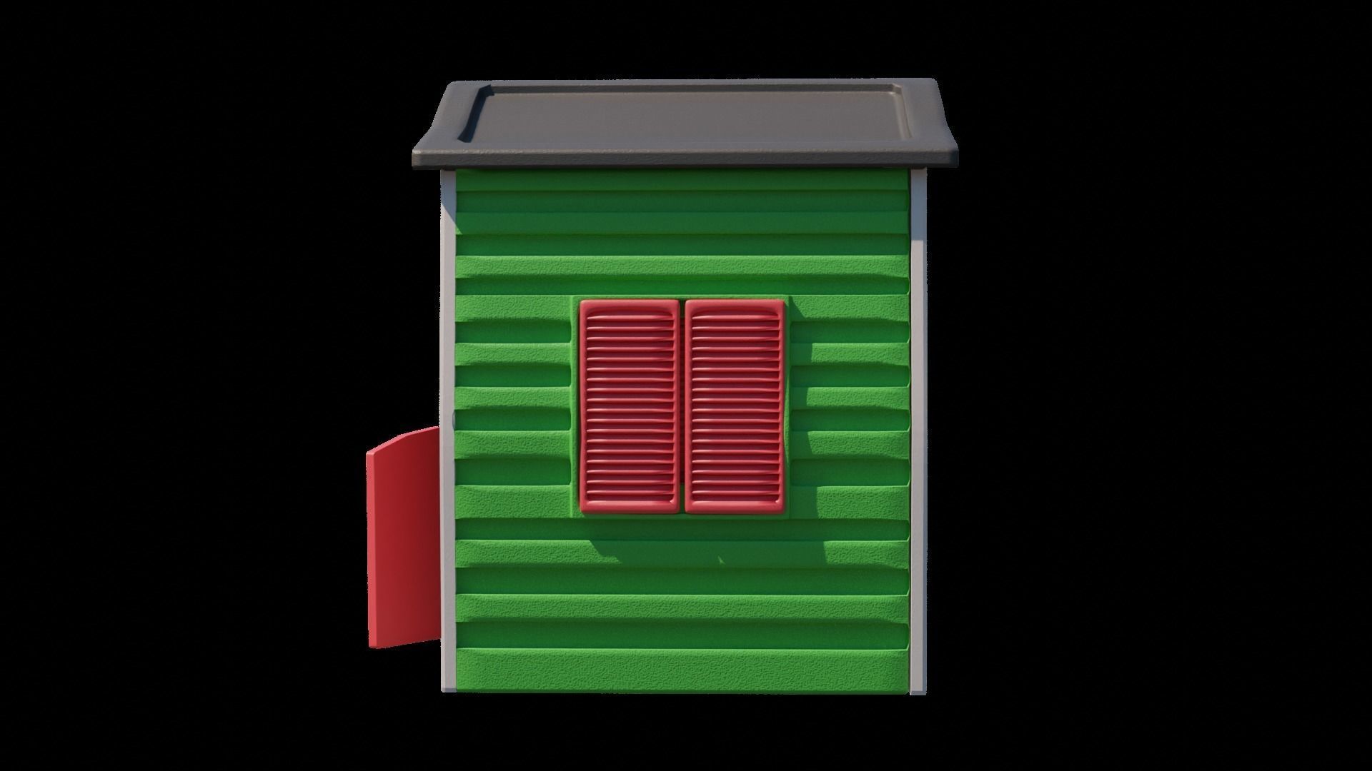 Child playhouse 3D model_3
