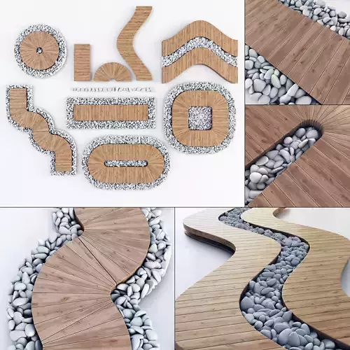 Board  road pebble  collection n2