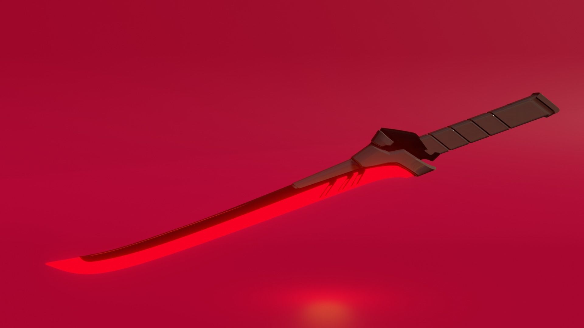 SCI-FI SWORD  3D model_1