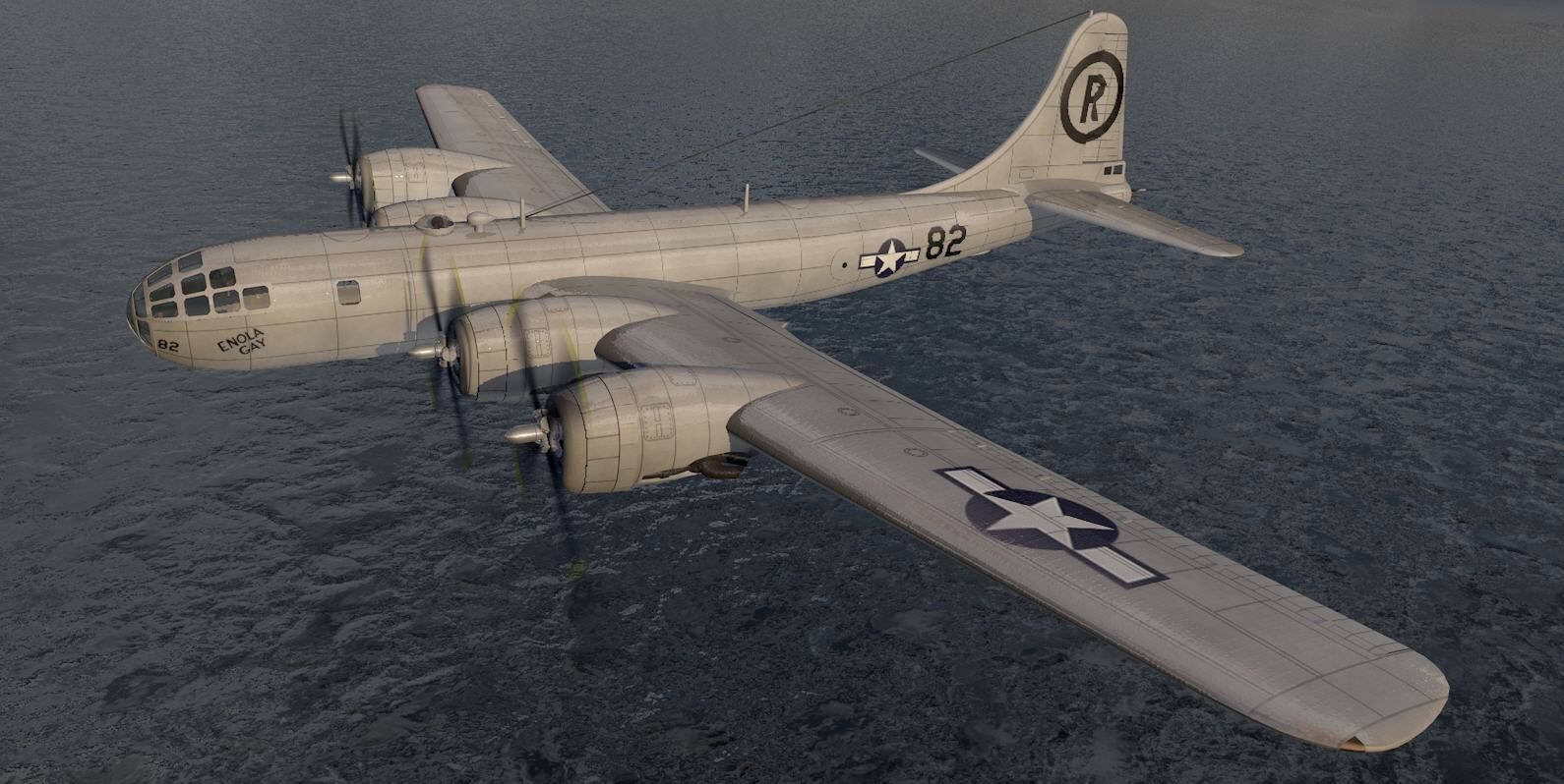 Boeing B-29N Superfortress - NUKE 3D model_14