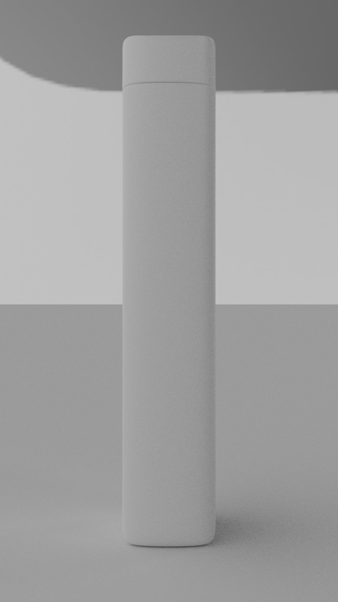 Bottle for shampoo 3D model_2