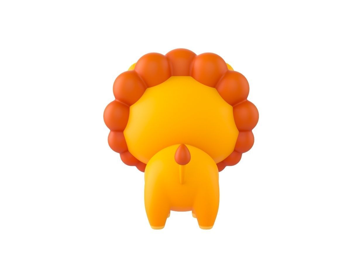 Character031 Lion 3D model_5