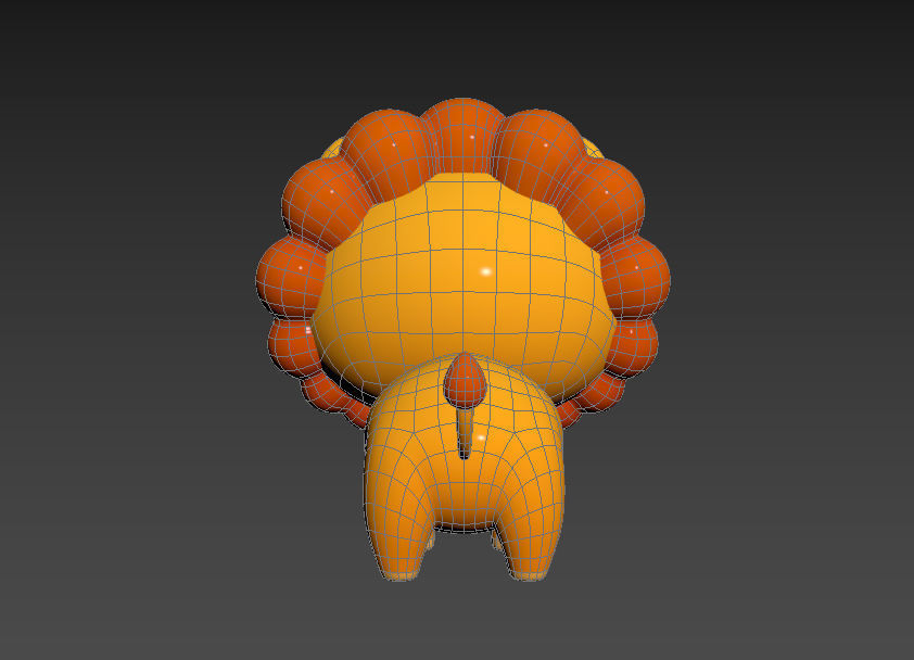 Character031 Lion 3D model_15