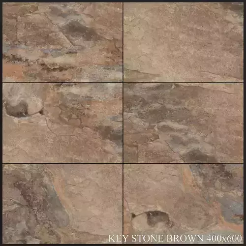 Yurtbay Seramik Key Stone Brown 400x600