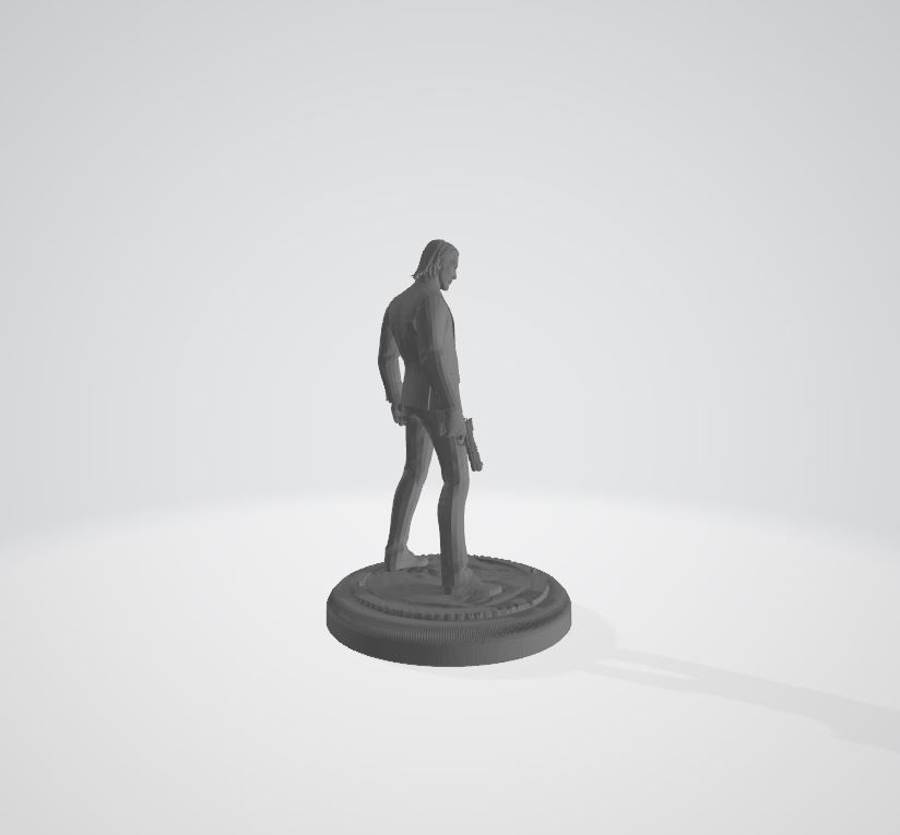 John Wick 3d Model Figurine 3D print model_3