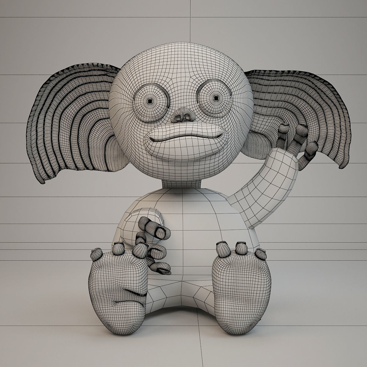 Mogwai 3D model_2